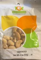 Mängden socker i Cashews