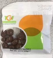 Mängden socker i Chocolate raisins