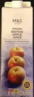 Mängden socker i Pressed British Apple Juice