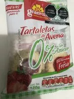 Mängden socker i Tartaletas de avena