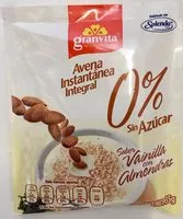 Mängden socker i Avena instantánea integral sabor vainilla con almendras
