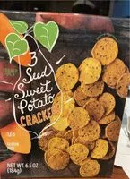 Mängden socker i 3 sweet potato crackers