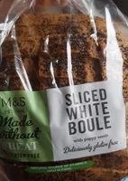 Mängden socker i Sliced White boule