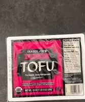 Mängden socker i Organic extra firm tofu