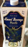 Mängden socker i Almond Beverage Vanilla