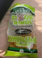 Mängden socker i Pork rinds chili & lime flavor
