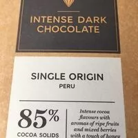 Mängden socker i Intense dark  chocolate