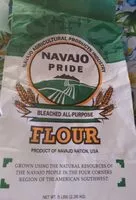 Mängden socker i Bleached all-purpose flour