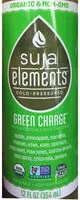 Mängden socker i Elements, Fruit & Vegetable Juice Smoothie, Green Charge