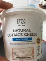 Mängden socker i Natural Cottage Cheese