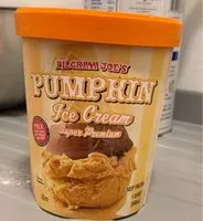 Mängden socker i Pumpkin ice cream
