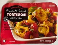 Mängden socker i Ricotta and Spinach Tortelloni with Red Pesto