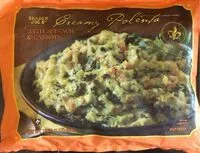 Mängden socker i Creamy Polenta with spinach and carrots