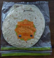 Mängden socker i Organic Wheat and Corn Flour Tortillas