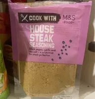 Mängden socker i M&S Food house steak seasoning