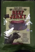 Mängden socker i Organic Beef Jerky