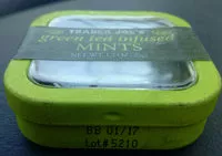 Mängden socker i Green tea infused MINTS