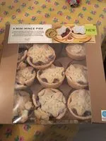 Mängden socker i 9 mini mince pies