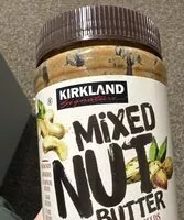 Mängden socker i Mixed nut butter