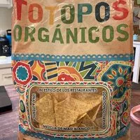 Mängden socker i Tortilla Chips Organic