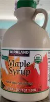 Mängden socker i kirkland signature organic maple syrup