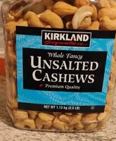 Mängden socker i Noix de Cajou grillées non salé