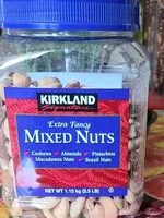 Mängden socker i Mixed Nuts
