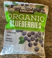 Mängden socker i Organic blueberries