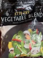 Mängden socker i Stir-fry vegetable blend