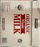 Mängden socker i Organic whole milk