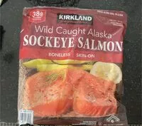 Mängden socker i Wild Caught Alaska Sockeye Salmon