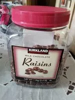 Mängden socker i Milk Chocolate Raisins