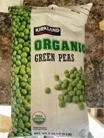Mängden socker i Organic green peas