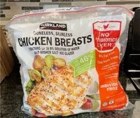 Mängden socker i Boneless, skinless chicken breasts