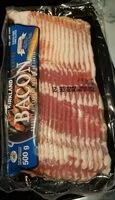 Mängden socker i Bacon  50% moins de sodium
