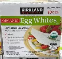Mängden socker i Organic Egg Whites