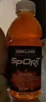Mängden socker i orange flavoured sports drink