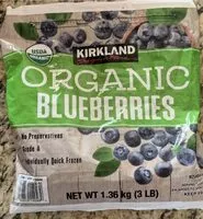 Mängden socker i Organic Blueberries