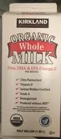 Mängden socker i Organic Whole Milk