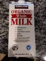 Mängden socker i Organic Whole Milk