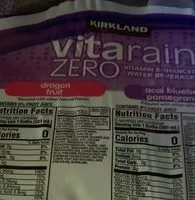 Mängden socker i Vita Rain Zero