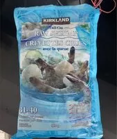 Mängden socker i Tail on raw shrimp