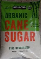Mängden socker i Organic Cane Sugar