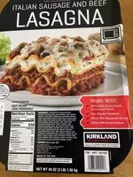 Mängden socker i Italian Sausage & Beef Lasagna