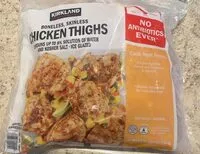 Mängden socker i Boneless, skinless chicken thighs