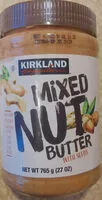 Mängden socker i Mixed nut butter