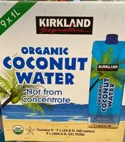 Mängden socker i Organic Coconut Water