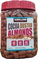 Mängden socker i Cocoa dusted almonds