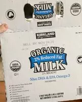 Mängden socker i Organic 2% Reduced Fat Milk