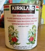 Mängden socker i Kirkland Signature San Marazano Tomato